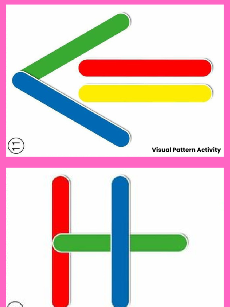 Visual Pattern Activity | PDF