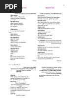 No Fear Shakespeare: Macbeth Act 1 | PDF | Macbeth