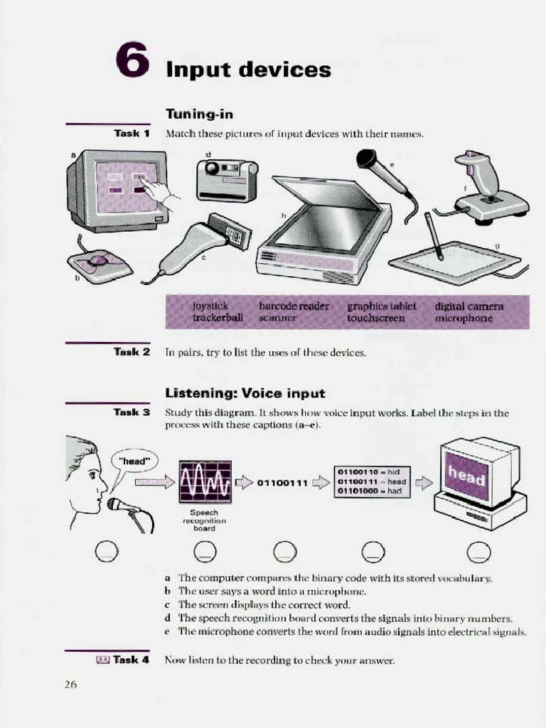 UNIT 2 INPUT DEVICES | PDF
