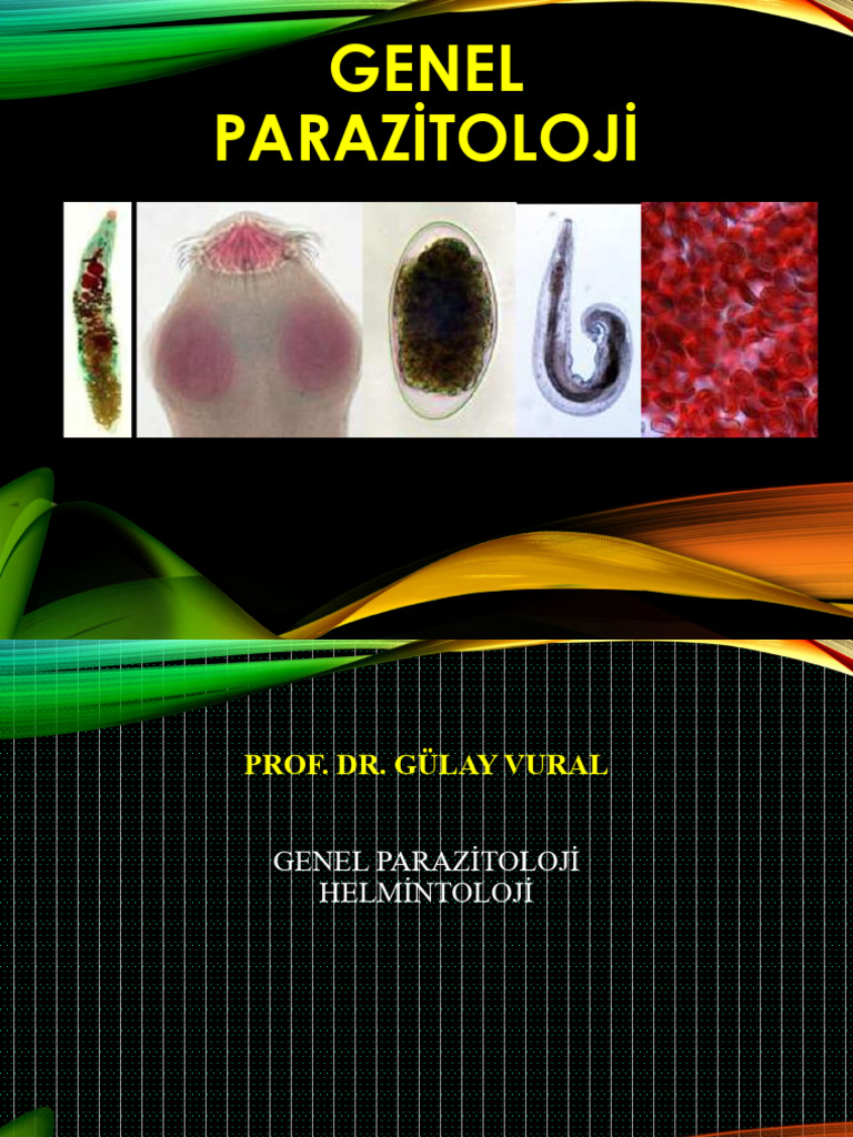 Parazitoloji: Genel | PDF