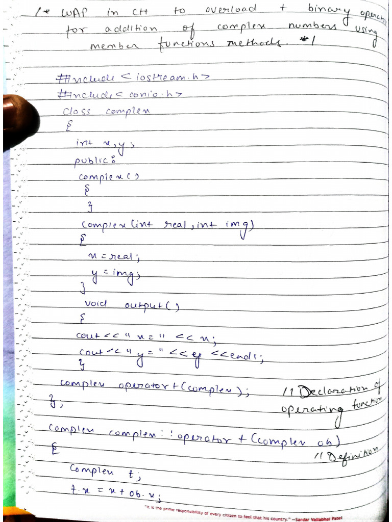 C++ Section-C A.3 | PDF