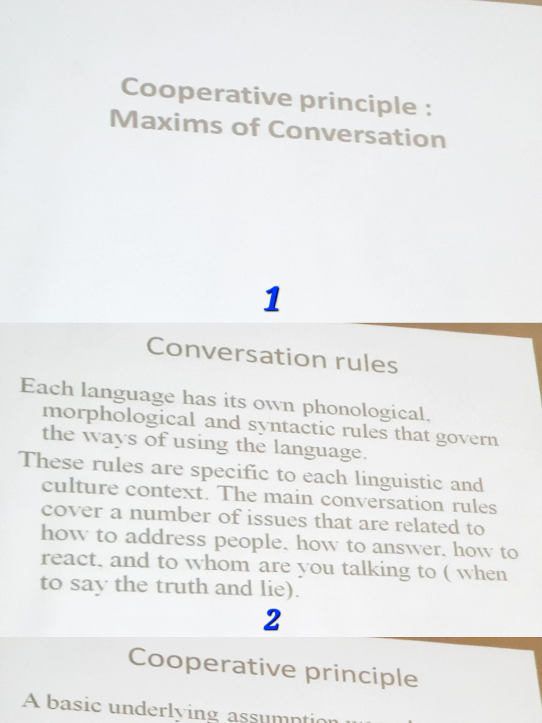 Pragmatics | PDF