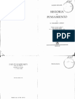 Jacques Chevalier-Historia Del Pensamiento Tomo I | PDF