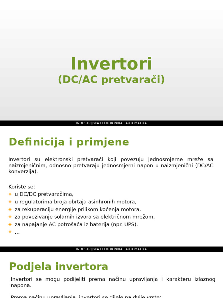 INVERTORI | PDF