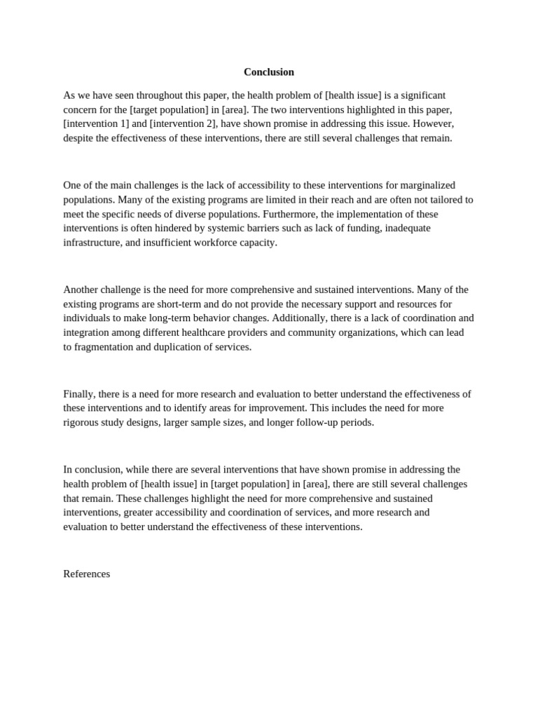 Addressing Health Challenges | PDF