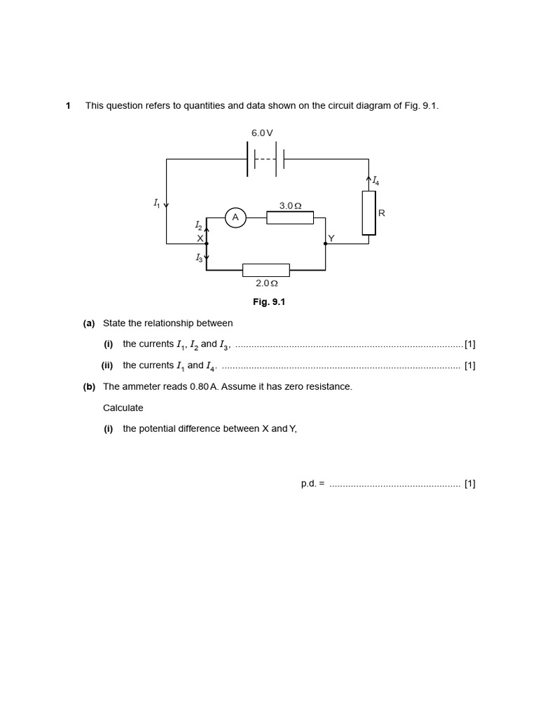 P5 Test Paper Pdf Resistor Electrical Equipment