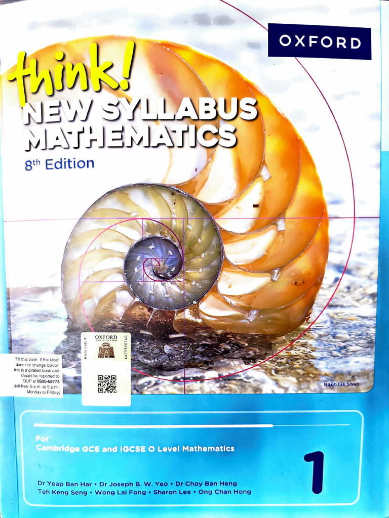 【未使用】Primary Mathematics 8冊セット New Elementary Mathematics Workbook 1, Syllabus D: Low Wai