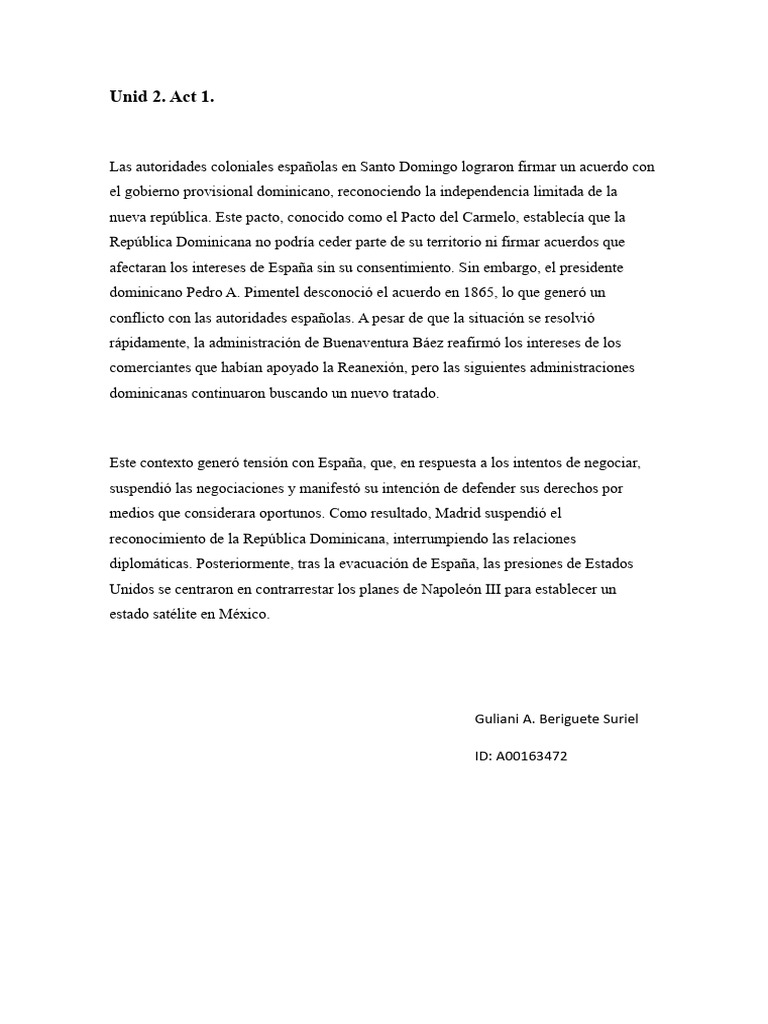 Unid 2 Act 1-Beriguete Guliani | PDF
