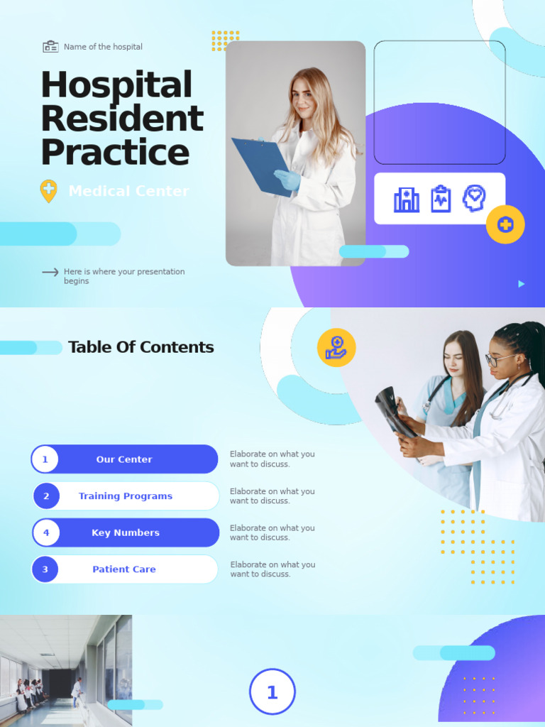 Hospital Resident Practice Medical Center | PDF
