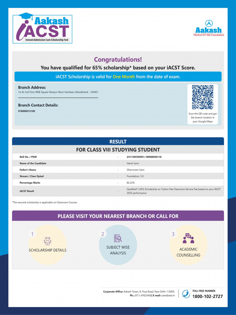 iACST Result | PDF