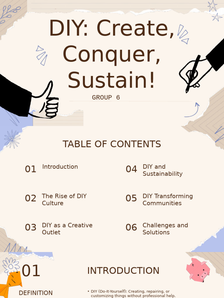 DIY Culture: Creativity and Sustainability | PDF | Do It Yourself