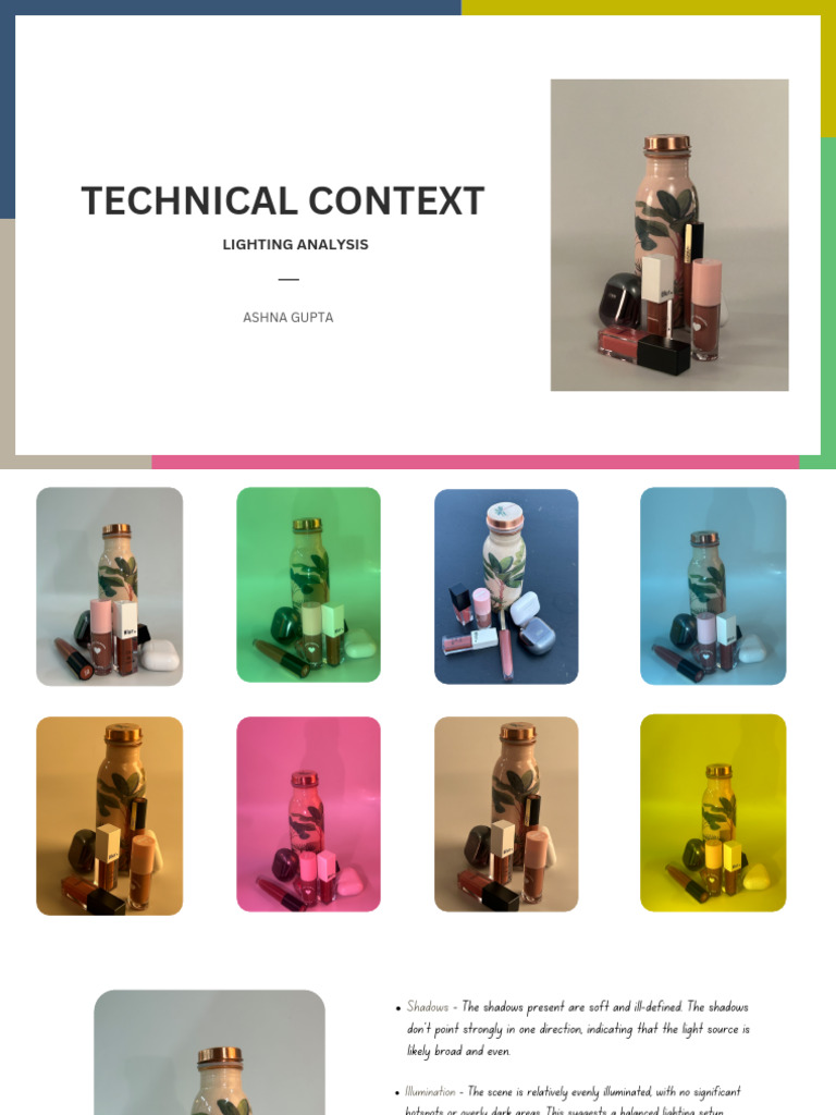 Task 2 - Lighting Analysis | PDF | Shadow | Color