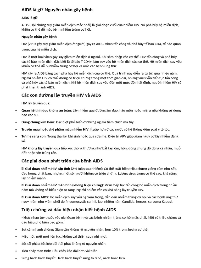 AIDS | PDF