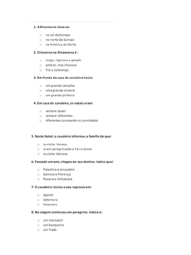 Ficha Cavaleiro Da Dinamarca | PDF