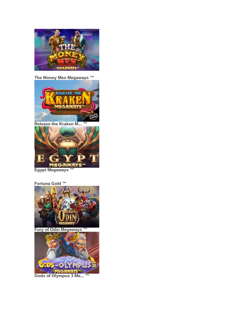 Slots Megaways - 365 Slots | PDF
