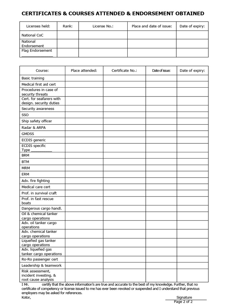 CERT | PDF