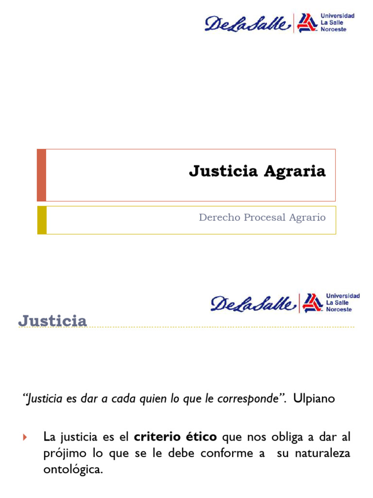 Justicia Agraria y Derecho Procesal | PDF | Justicia | Crimen y violencia