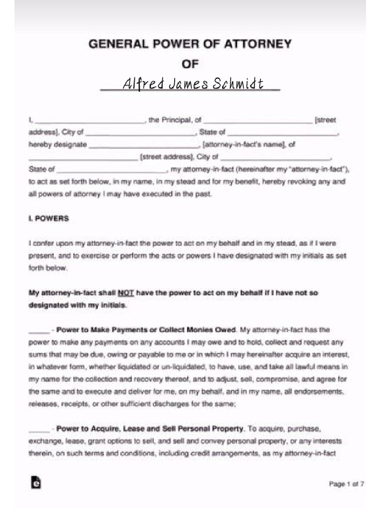 My Attorney | PDF