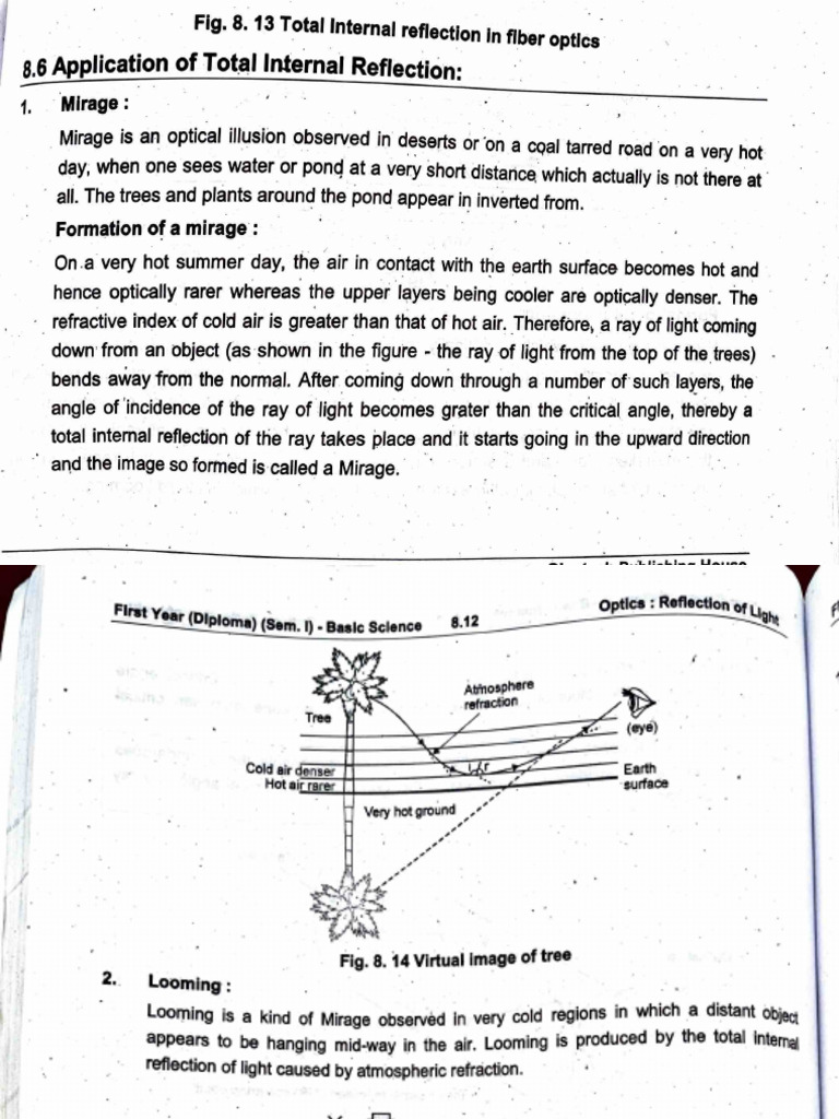 Total Internal Reflection in Optics | PDF | Electrodynamics ...