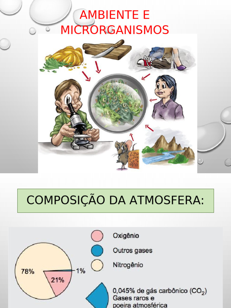 Microrganismos no Ambiente e Saúde | PDF | Microrganismo | Água