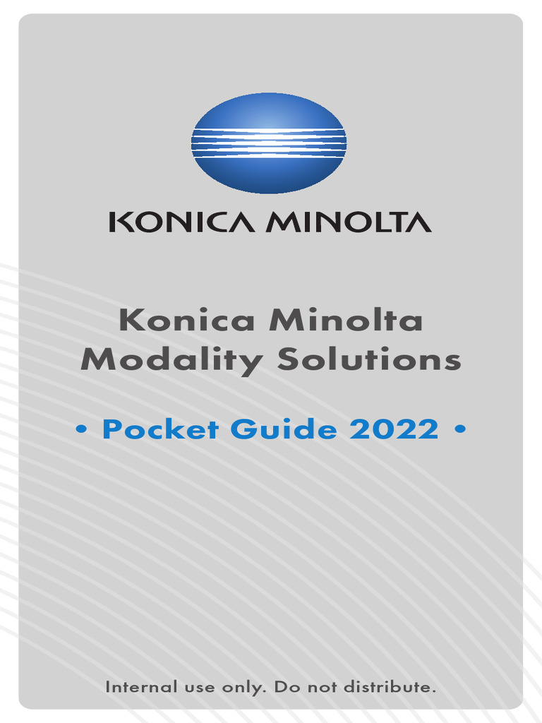 Guia de Soluções Konica Minolta 2022 | PDF