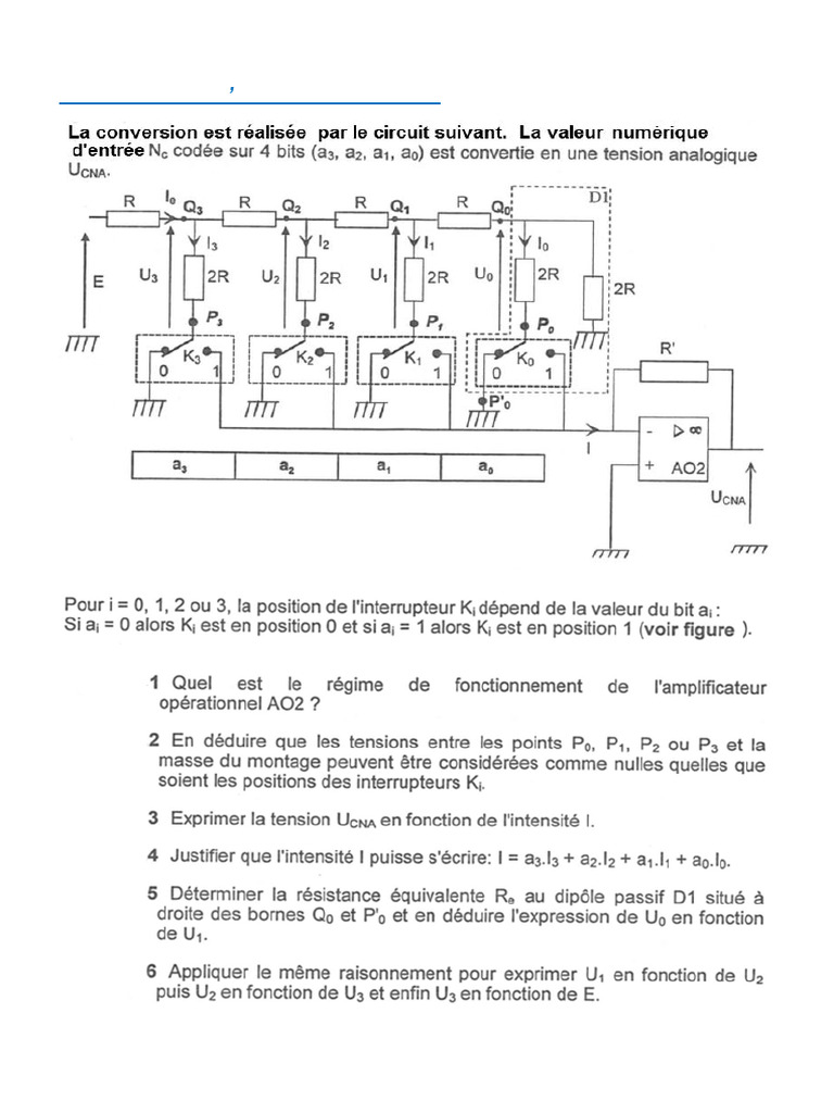 Cna A Reseau R 2r Exercice | PDF