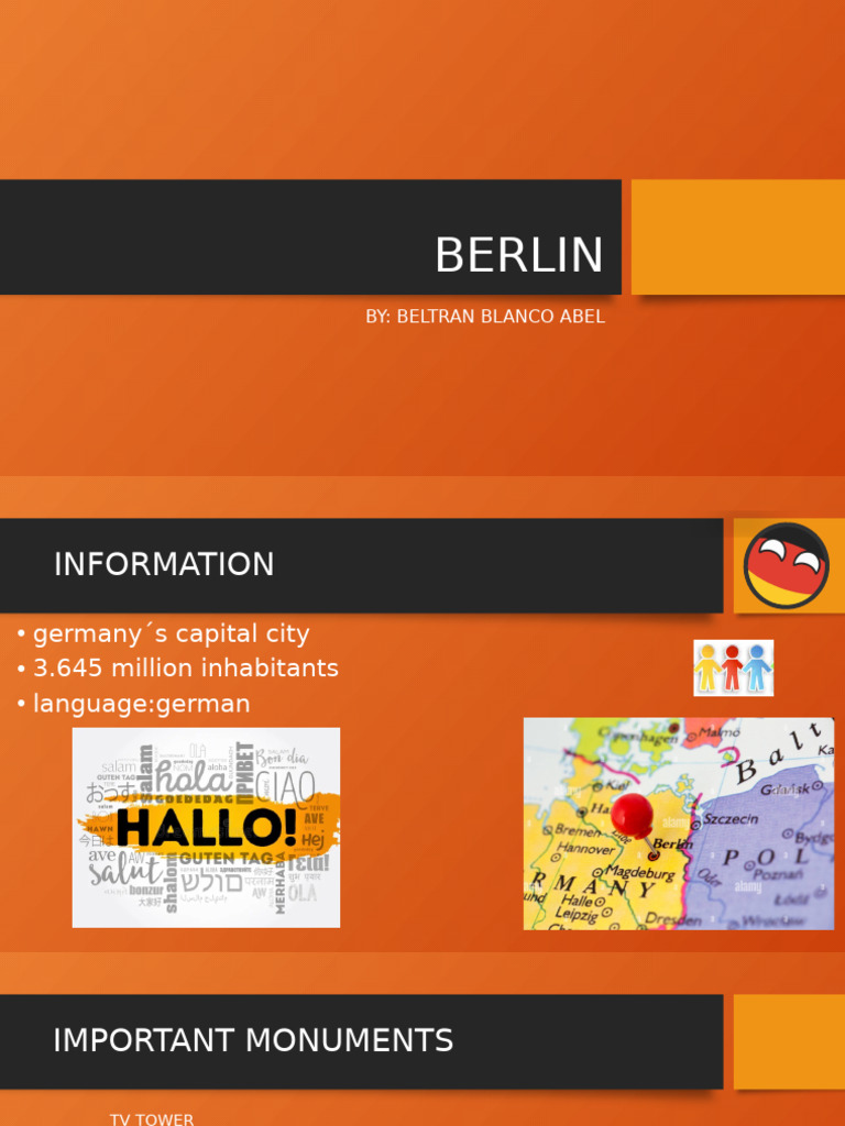 Discover Berlin: Facts & Highlights | PDF