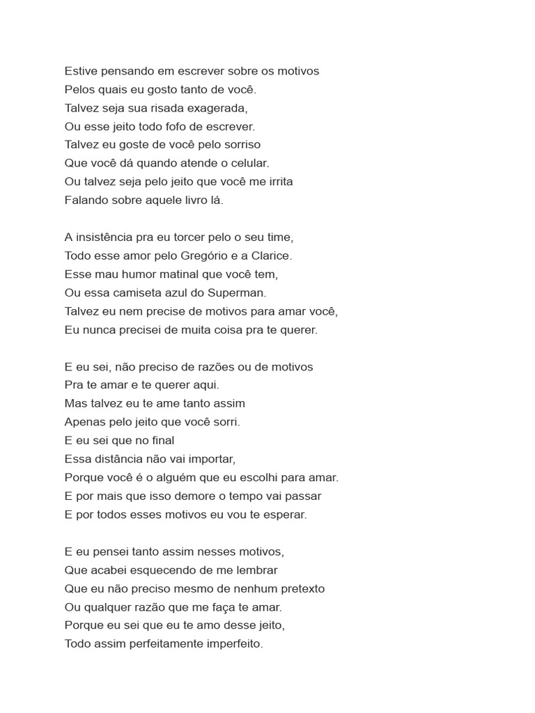 Estive pensando em escrever sobre os motivos documentos google pdf