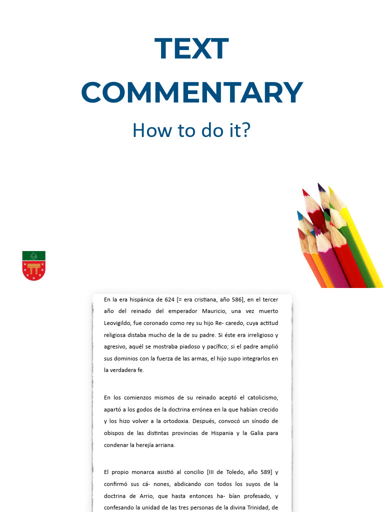 Text Commentary - How To Do It | PDF | Treaty | Cultural Globalization