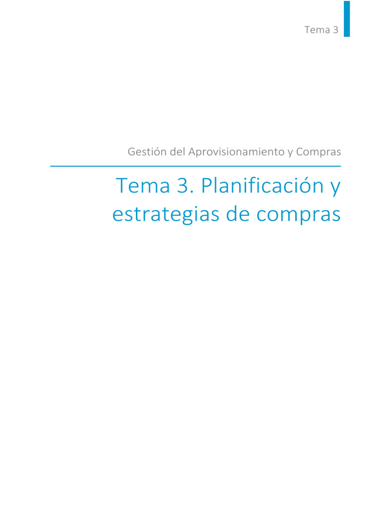 Estrategias de Compras y Aprovisionamiento | PDF | Obtención | Presupuesto
