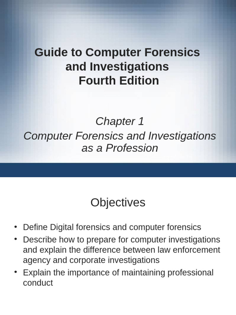 Introduction to Computer Forensics | PDF | Computer Forensics | Digital ...