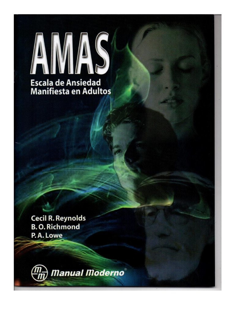 AMAS Escala de Ansiedad Manifiesta en Adultos | PDF