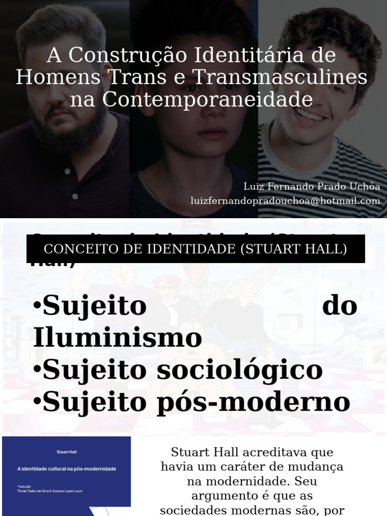 A Construção Identitária de Homens Trans e Transmasculines na ...