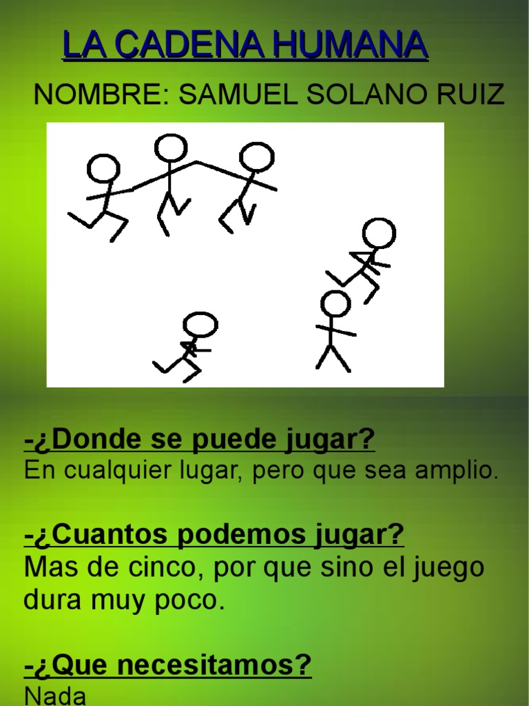 Samuel Solano 1ºG Cadena | PDF