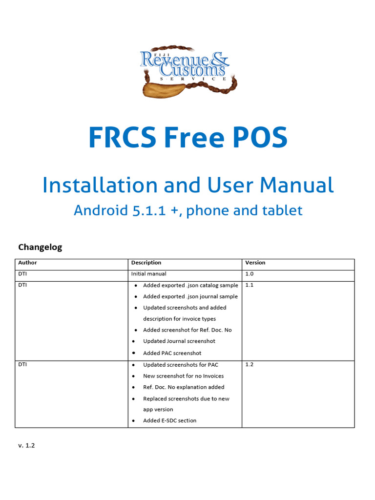 FRCS Free POS Installation Guide | PDF | Point Of Sale | Pro Forma