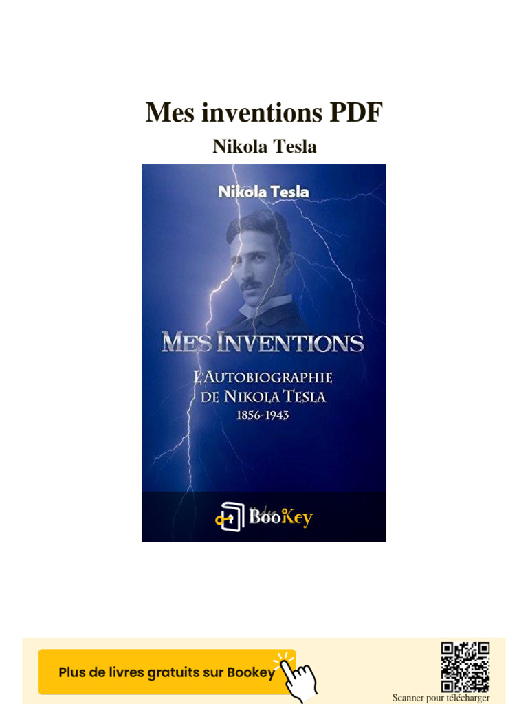 Inventions et réflexions de Nikola Tesla | PDF | Nikola Tesla | Thomas ...