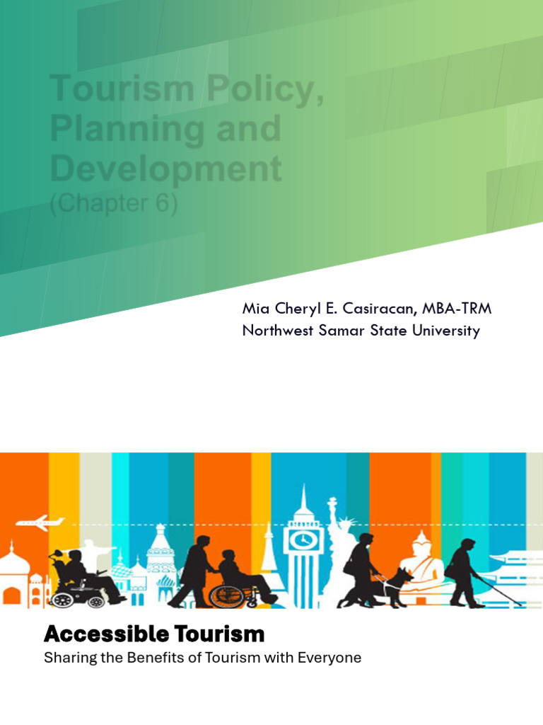 Accessible Tourism and Universal Design | PDF | Disability