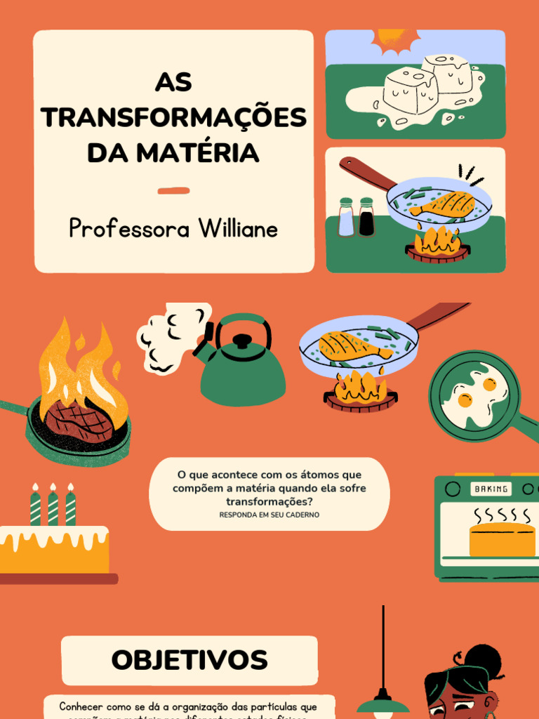 Transformações da Matéria e Reações Químicas | PDF | Ligação química ...