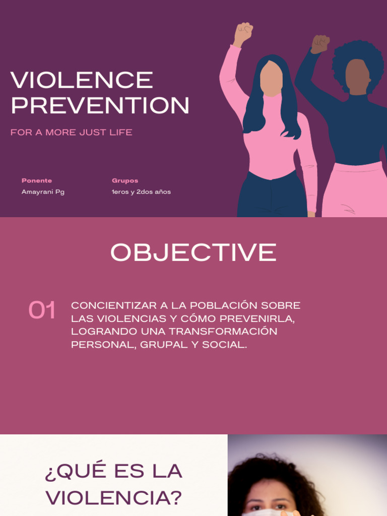 Prevención de la Violencia: Claves y Estadísticas | PDF | Violencia ...