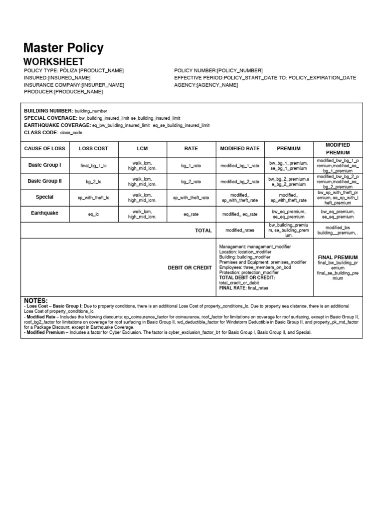 WORKSHEET | PDF | Insurance | Deductible