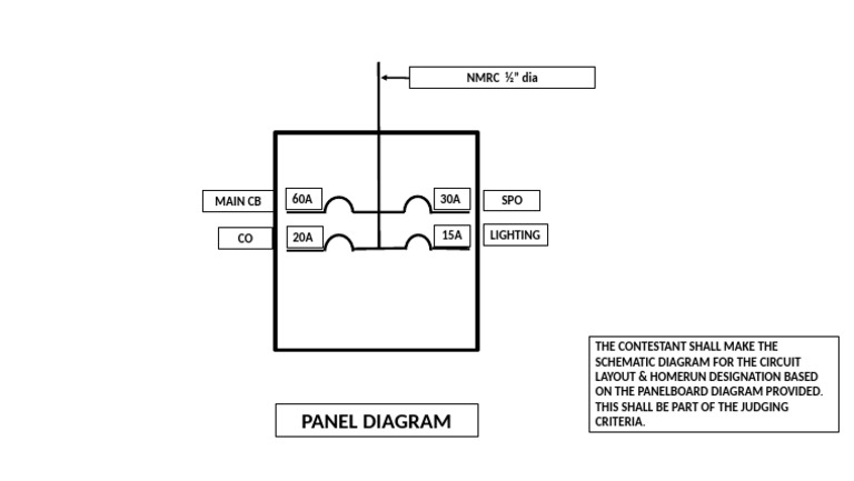 Electrical Panel Schematic Guide | PDF