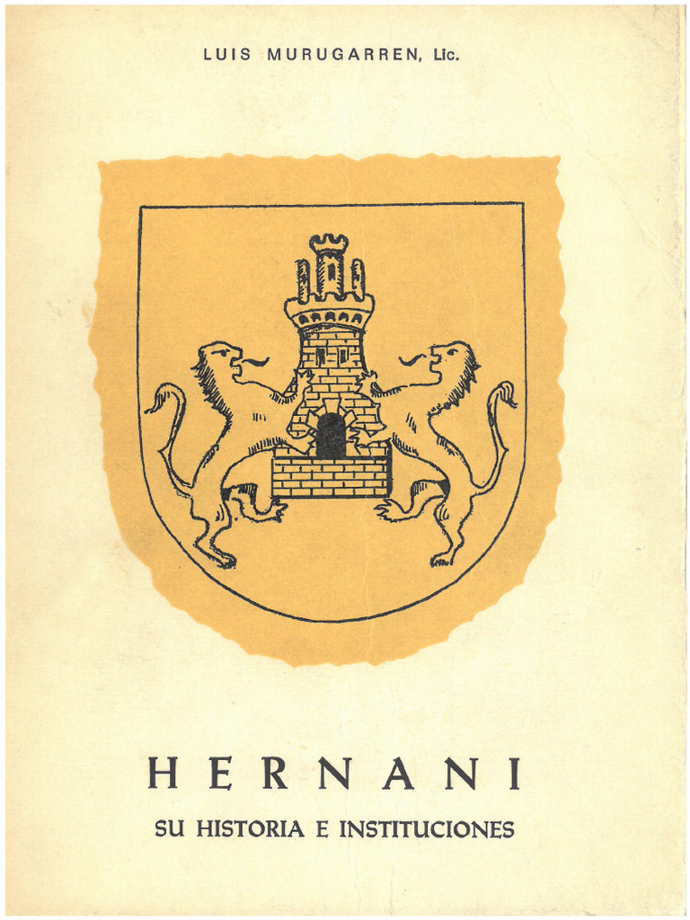Historia de Hernani y sus instituciones | PDF