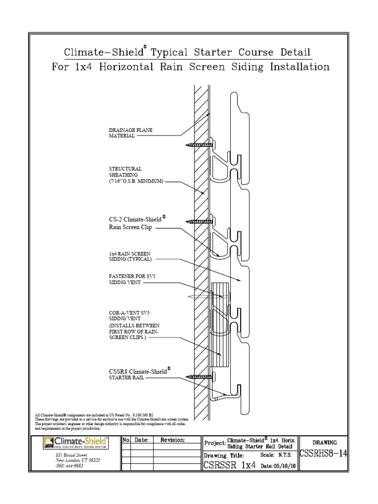 climate-shield_rain_screen_1x4_starter_rail_installation_detail | PDF