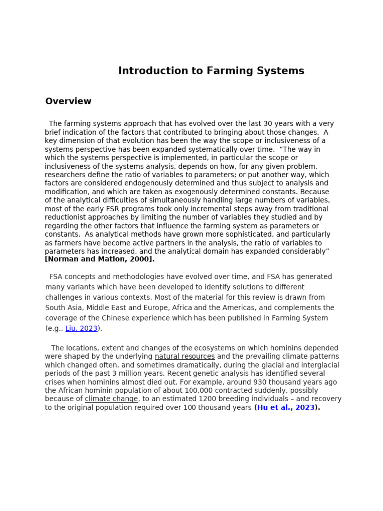 Integrated Farming Systems Overview | PDF | Agriculture | Climate ...