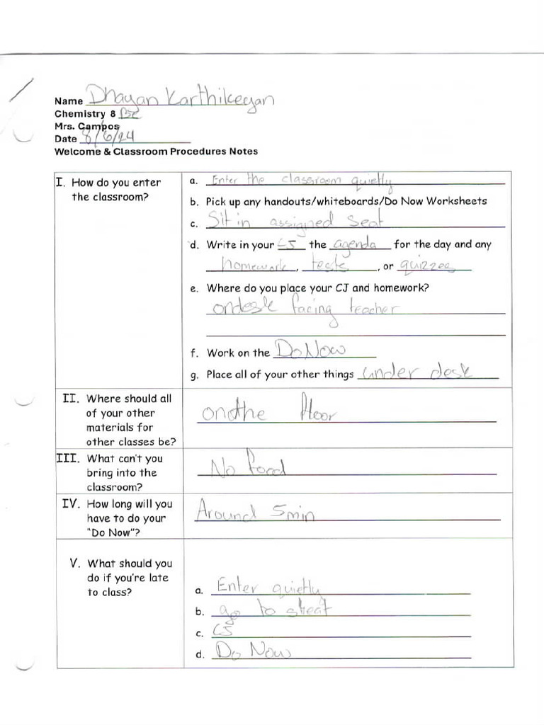 Chem Notes | PDF