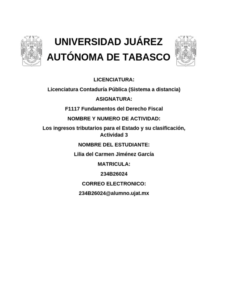 Ingresos Tributarios y su Importancia Estatal | PDF