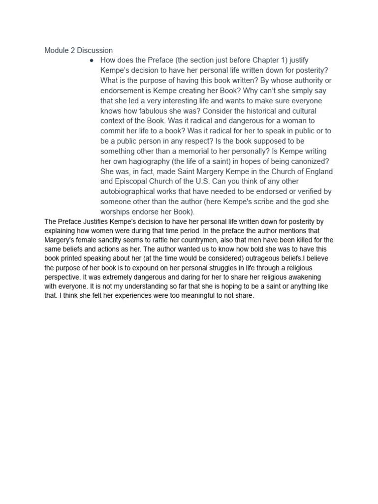 Module 2 Discussion | PDF