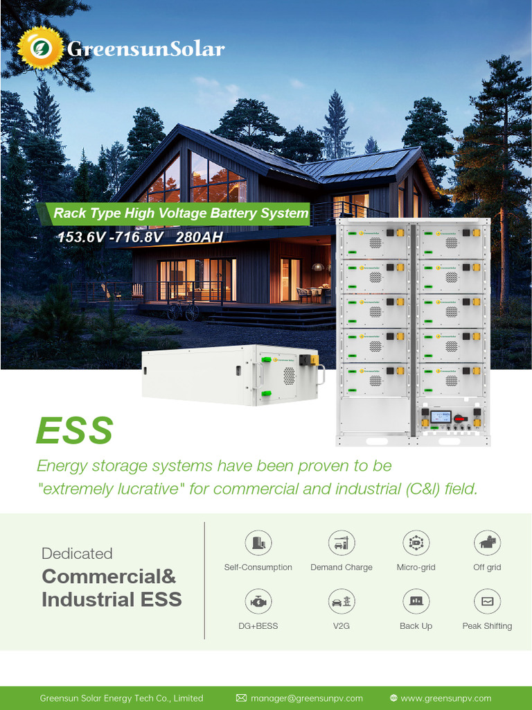 Industrial Energy Storage Solutions | PDF | Energy Storage | Electricity