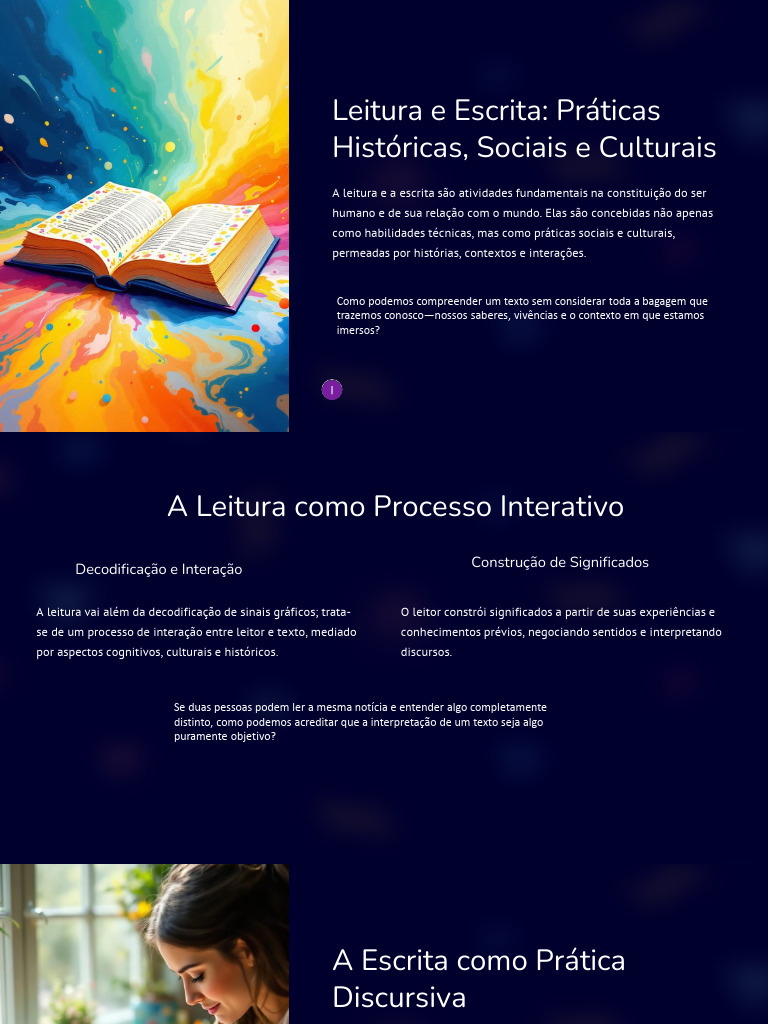 Leitura e Escrita: Práticas e Impactos Sociais | PDF | Pedagogia | Escrita