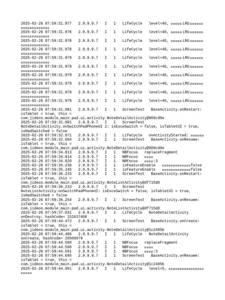 2025-02-26 959841668 Log | PDF